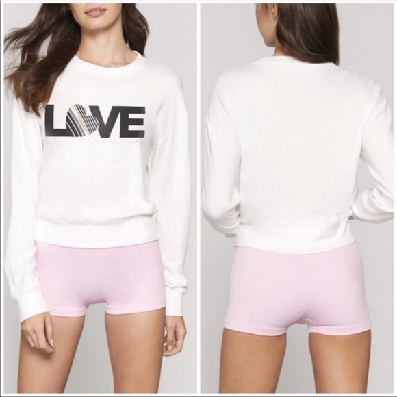 Spiritual Gangster Love Savasana Pullover Sweatshirt NWT Small - Picture 4 of 11